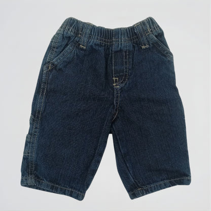 Vintage Navy Denim Short (Model 036)