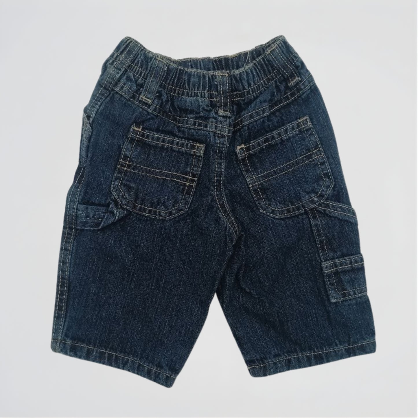 Vintage Navy Denim Short (Model 036)