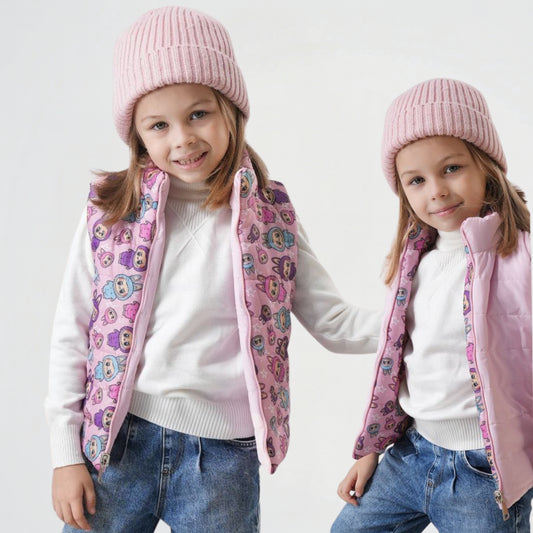 Labubu Fuchsia/Fuchsia Double Faced Vest