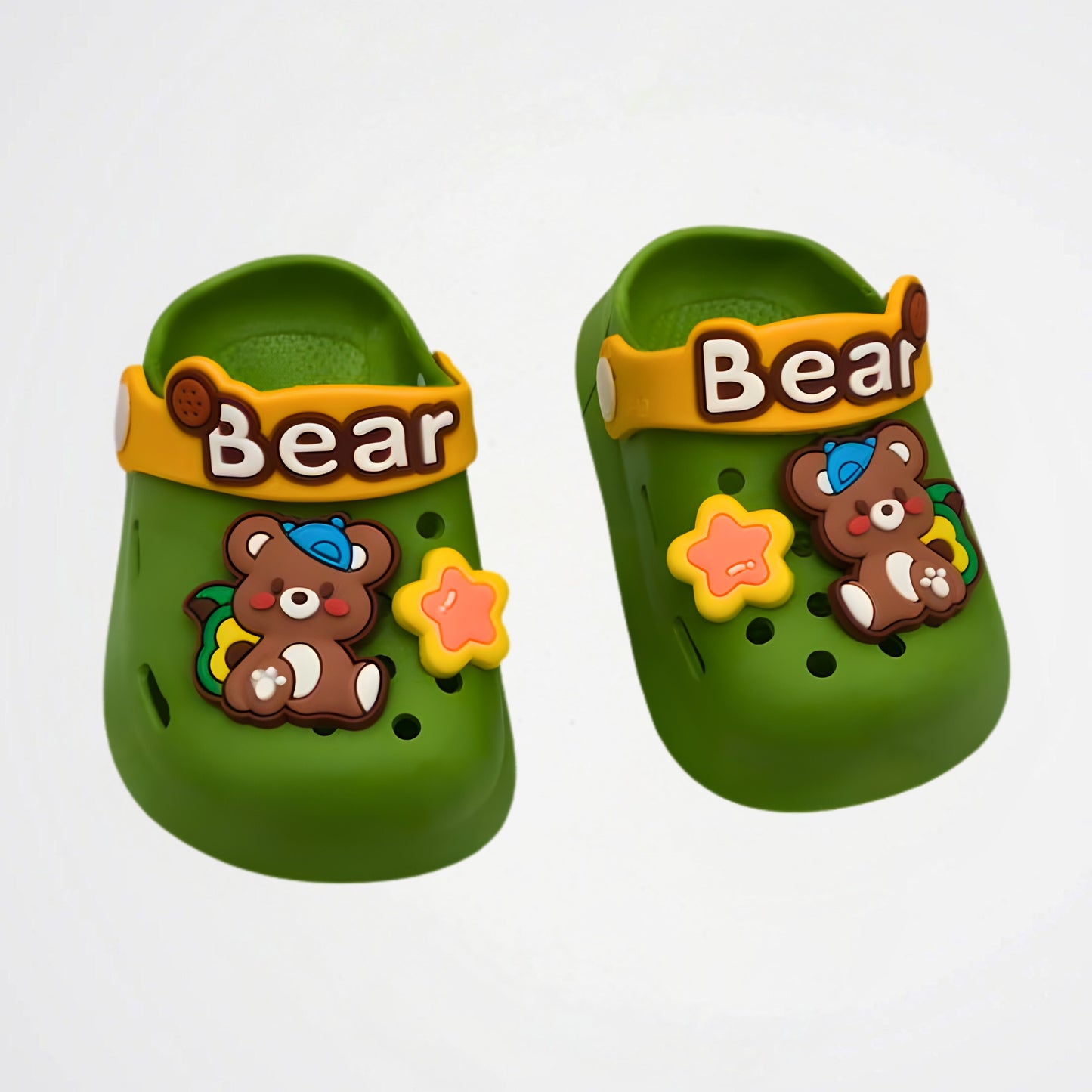 Bear Green Clogs