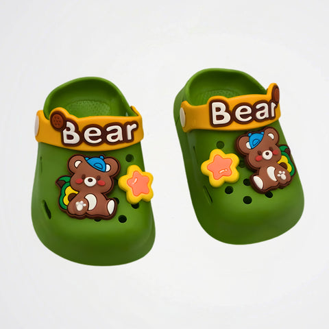 Bear Green Clogs