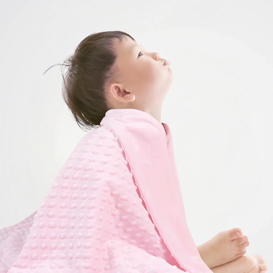 Basic Pink Fleece Baby Blanket