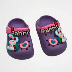 Rabbit Purple Clogs