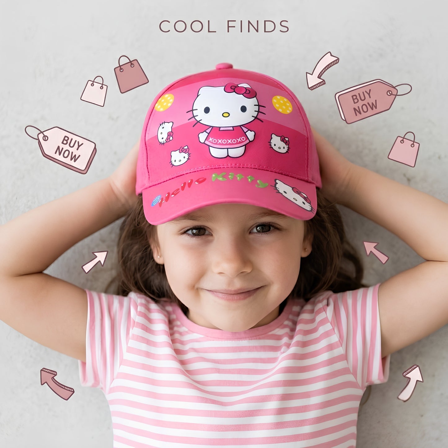 Hello Kitty Cotton Cap