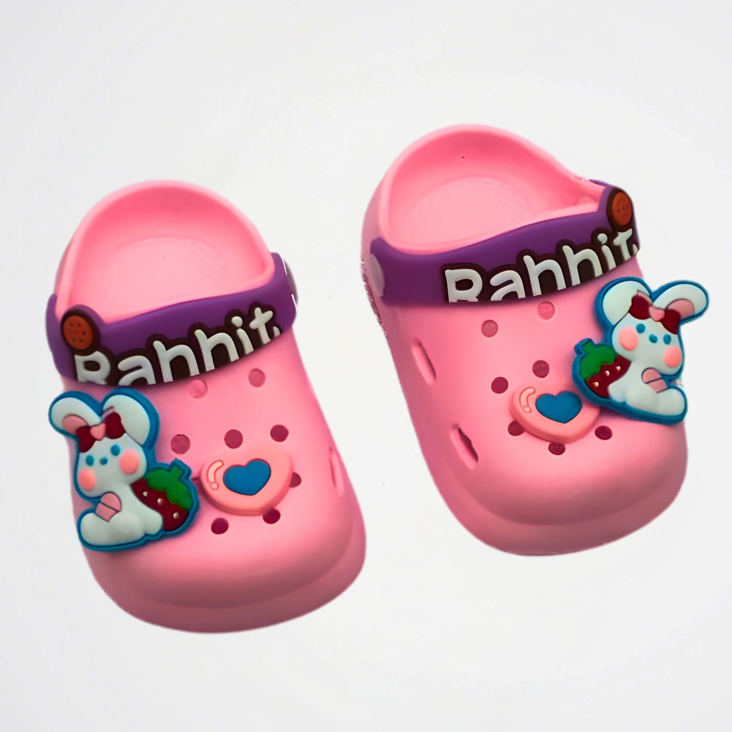 Rabbit Pink Clogs