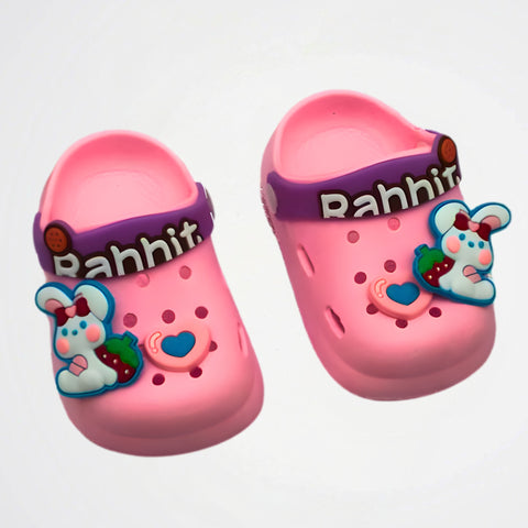 Rabbit Pink Clogs