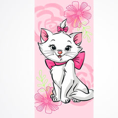 Marie The Cat Beach Towel