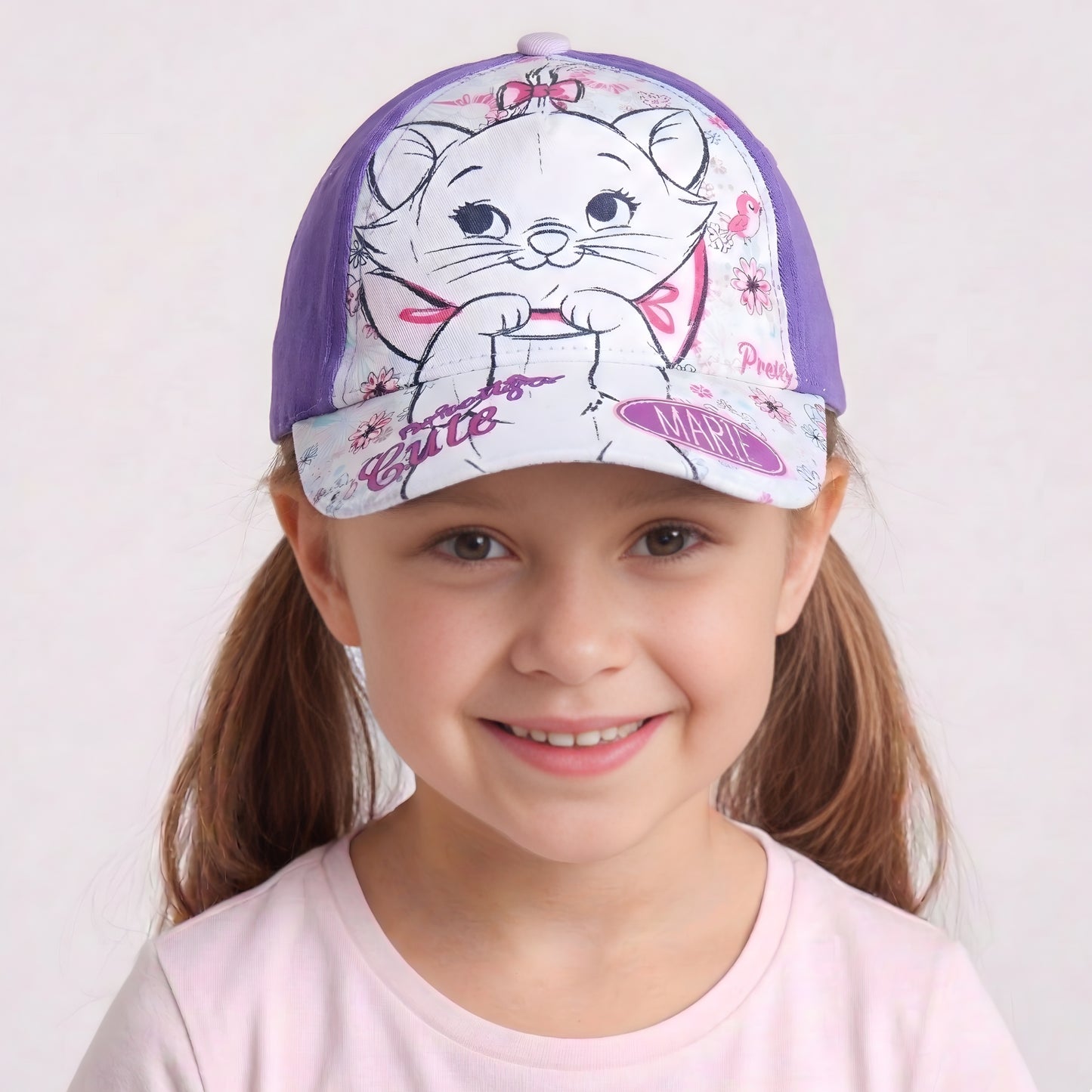 Marie The Cat Purple Cap
