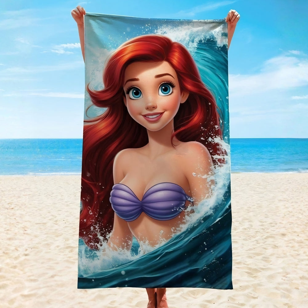 Mermaid Microfiber Beach Towel