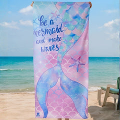 Mermaid Microfiber Beach Towel