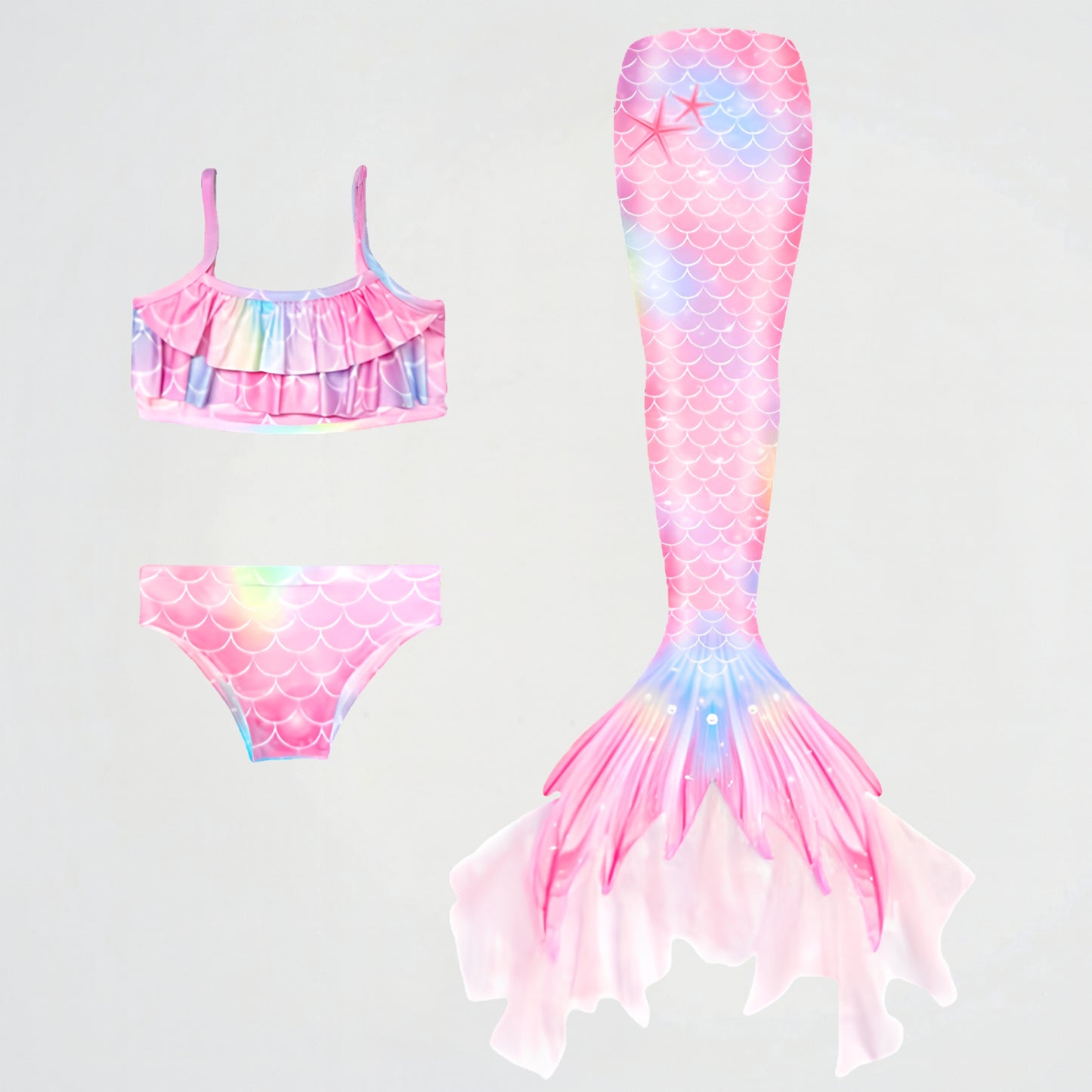 Mermaid Tail Bikini Set