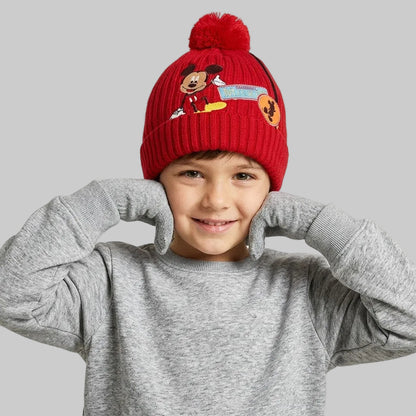 Mickey Mouse Wool Ice Cap