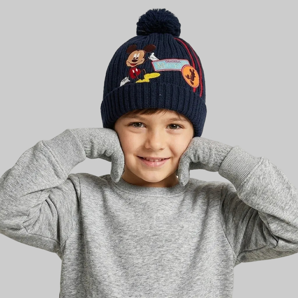 Mickey Mouse Wool Ice Cap