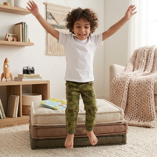 Miniwear Cotton Sweat Pants (Army)