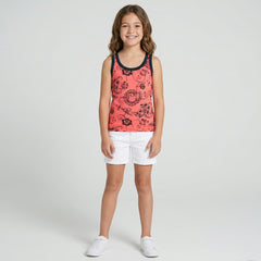 Misty Pink Cotton Tank Top