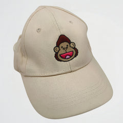Monkey Face Beige Cap