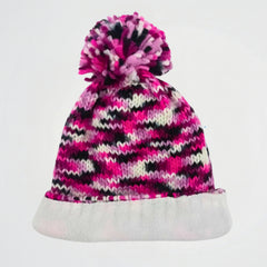 Misty Burgundy Wool Ice Cap