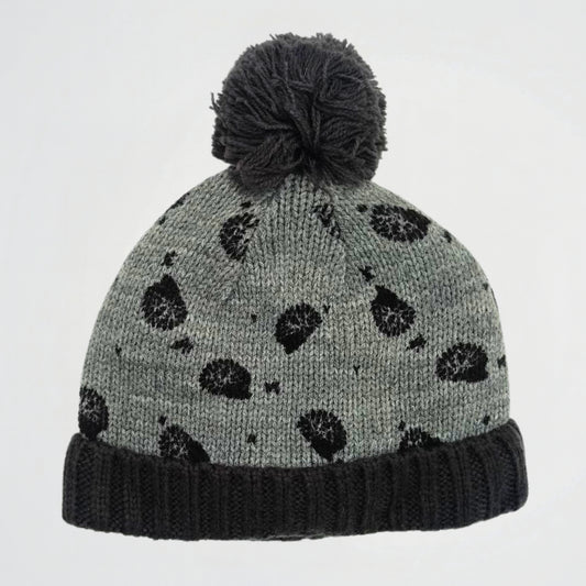 Patterns Grey Fleece Ice Cap