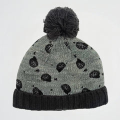Patterns Grey Fleece Ice Cap