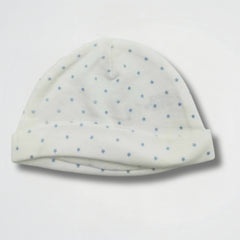 Stars White Fleece Ice Cap