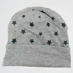 Stars Grey Fleece Ice Cap