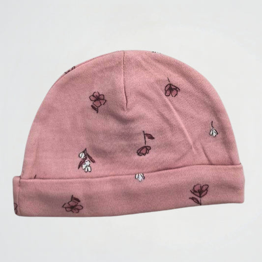 Flowers Pink Fleece Ice Cap