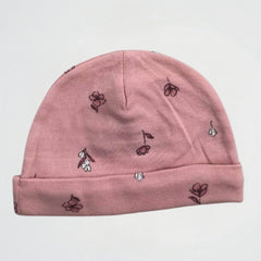 Flowers Pink Fleece Ice Cap