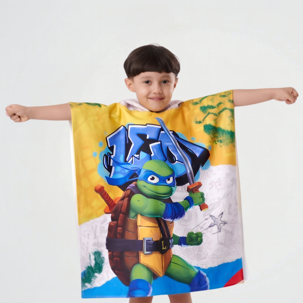 Ninja Turtles Microfiber Beach Poncho