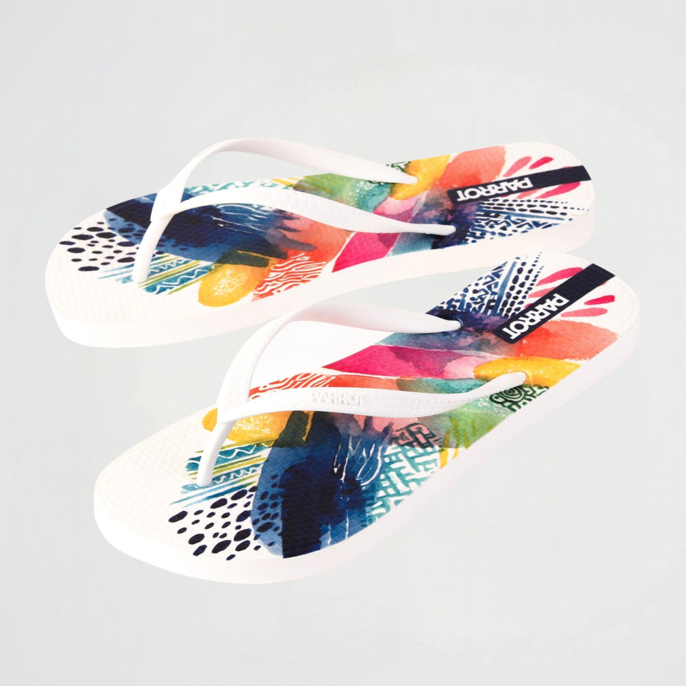 Petal White Flipflop
