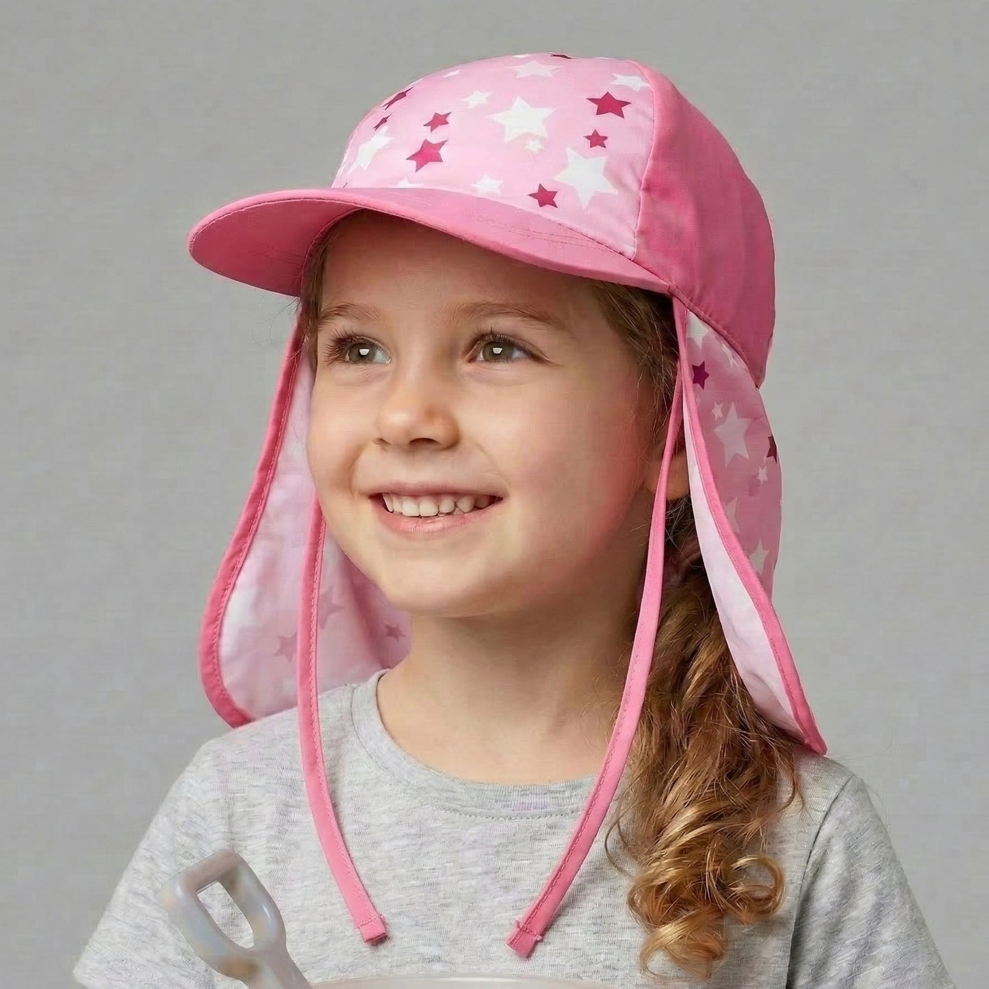 Pinky Stars Waterproof Cap