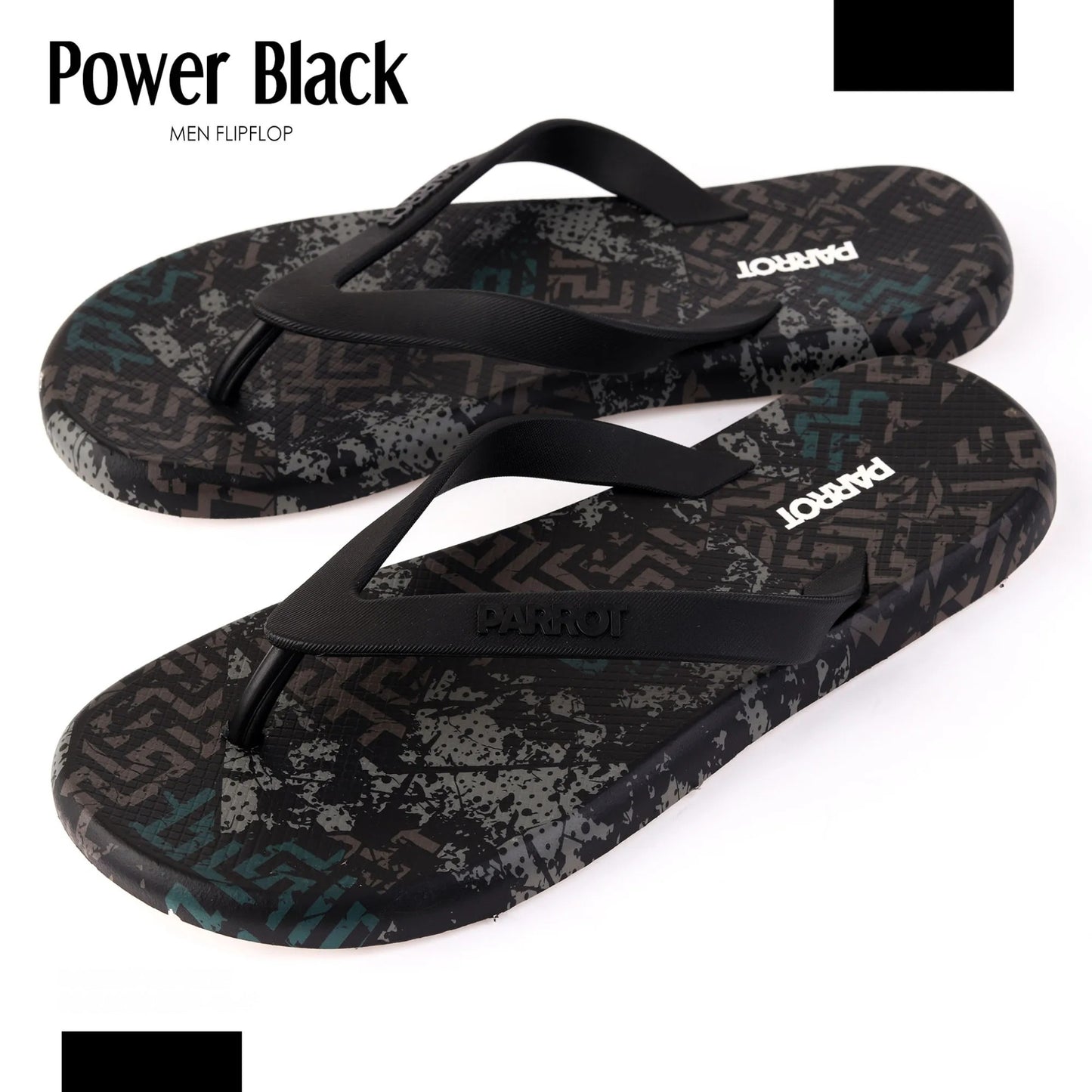 Power Black Flipflop