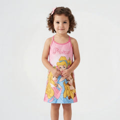 Princess Fuchsia Cotton Sleeping Dress