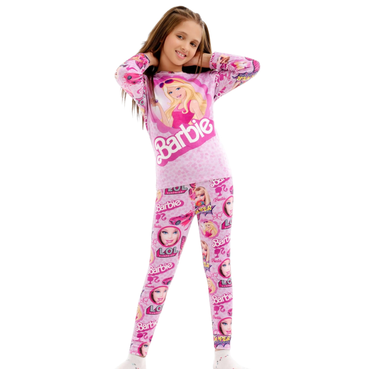 Barbie Fleece Pyjama Set