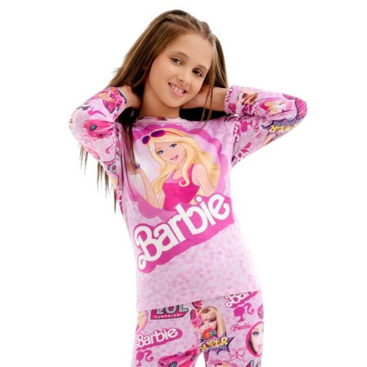 Barbie Fleece Pyjama Set