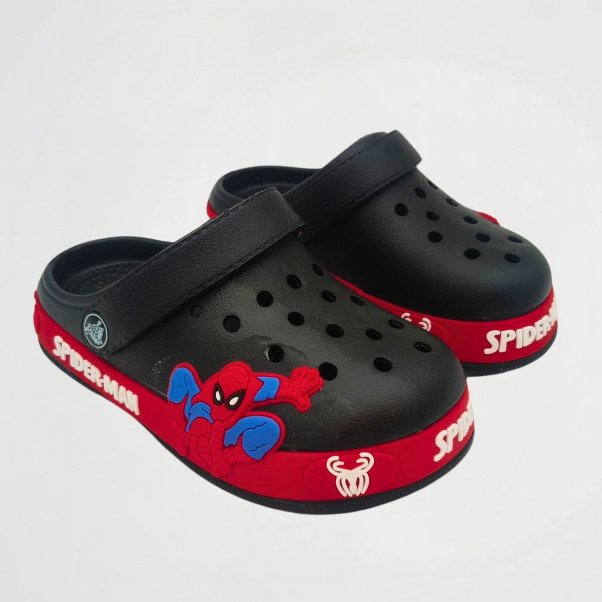 Spiderman Web Clogs