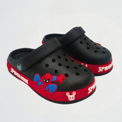 Spiderman Web Clogs