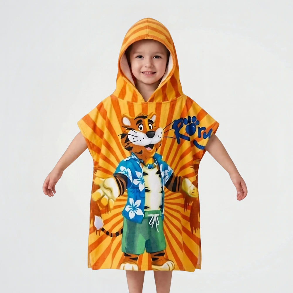 Rory The Tiger Beach Poncho
