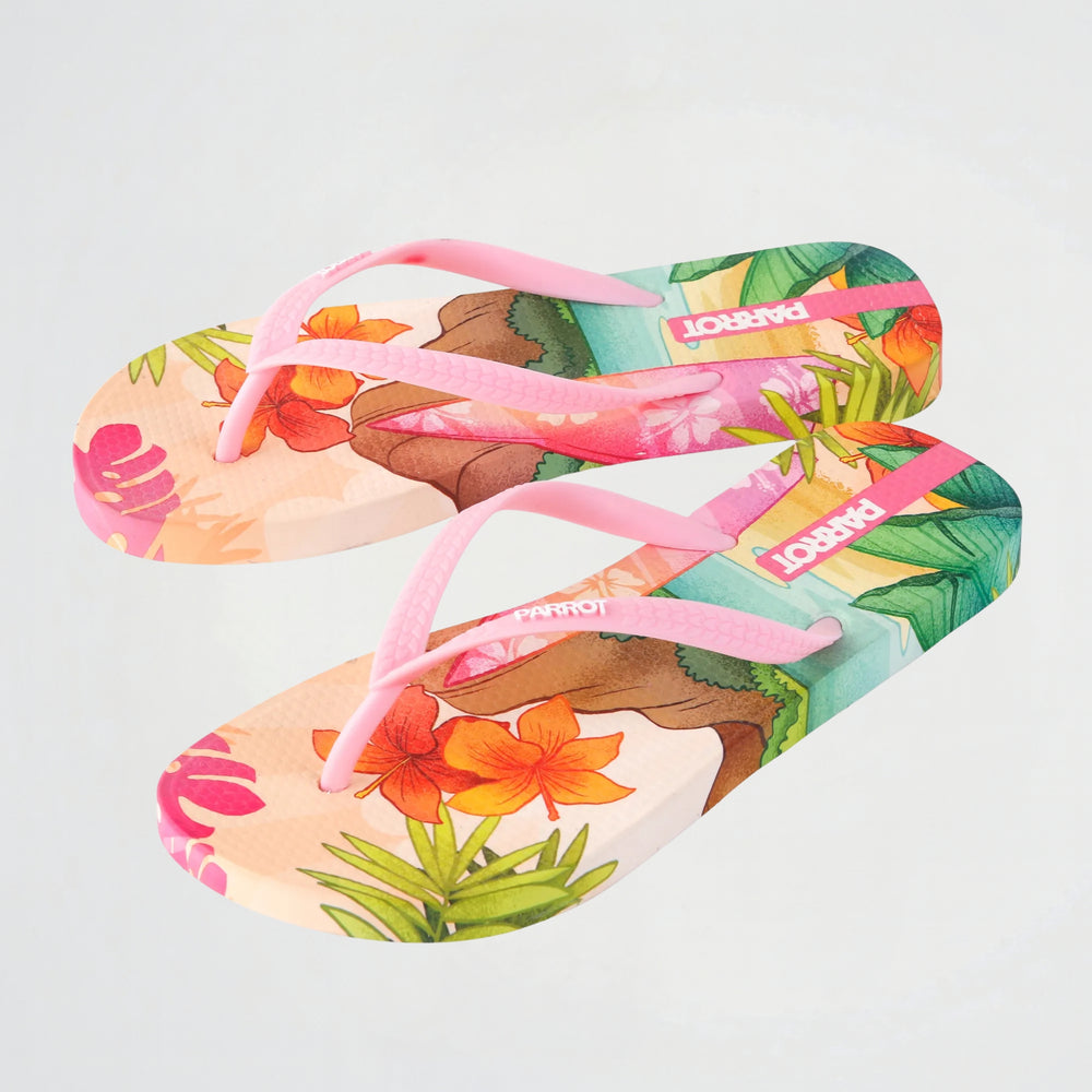 Sandy Floral Flipflop