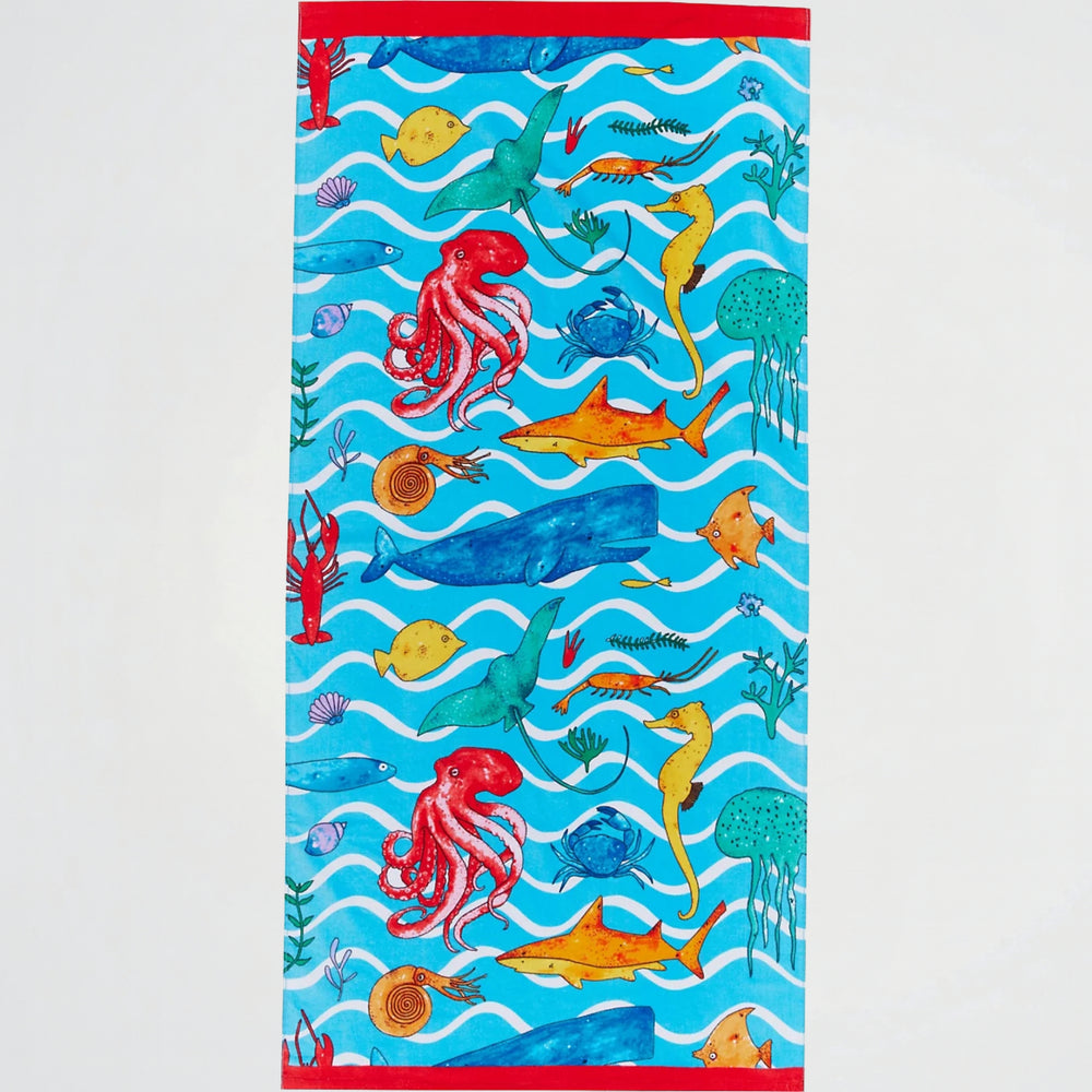 Sea Life Beach Towel