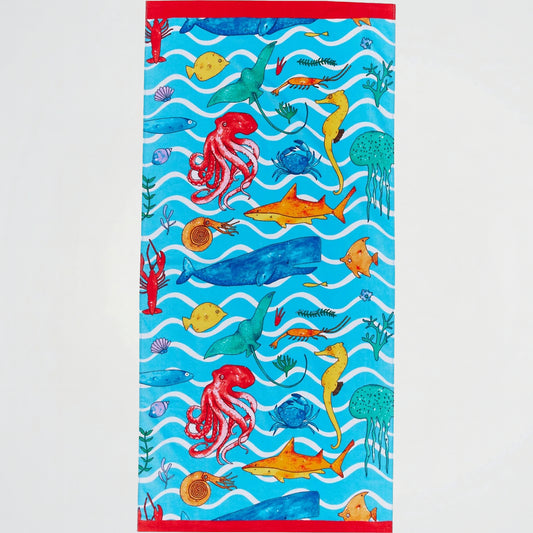 Sea Life Beach Towel