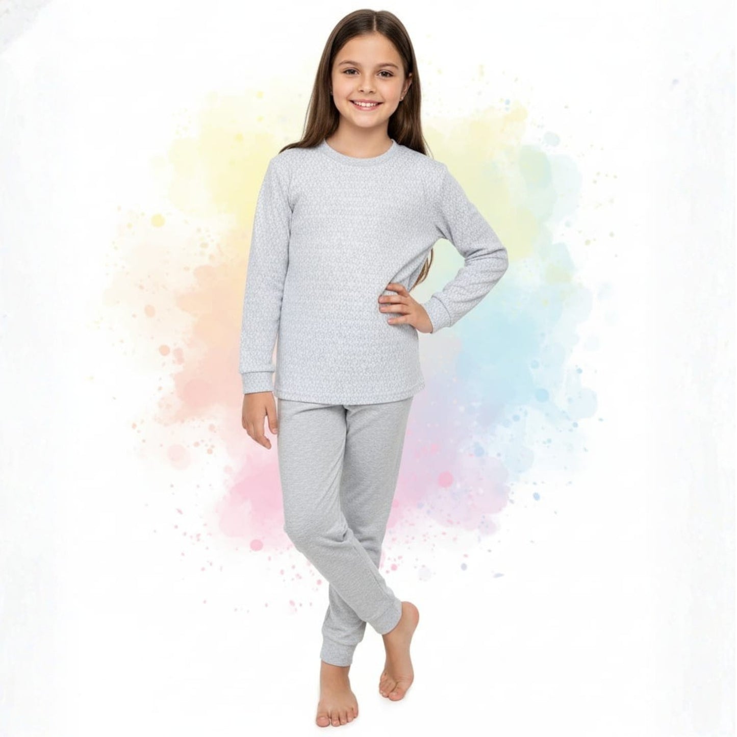 Silver Dream Fleece Pyjama Set