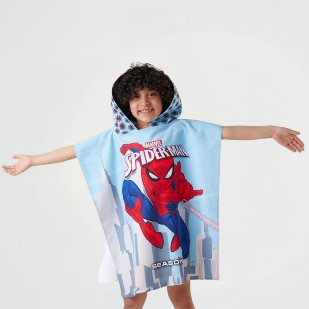 Spiderman Microfiber Beach Poncho