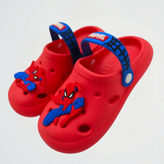 Spiderman Red Clogs
