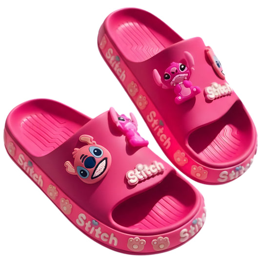 Stitch Fuchsia/Fuchsia Slides