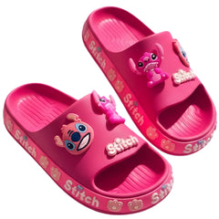 Stitch Fuchsia/Fuchsia Slides