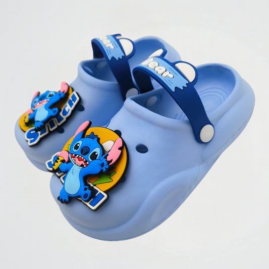 Stitch Ice Cream Light Blue Clogs