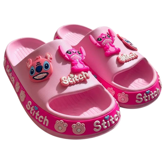 Stitch Pink Slides