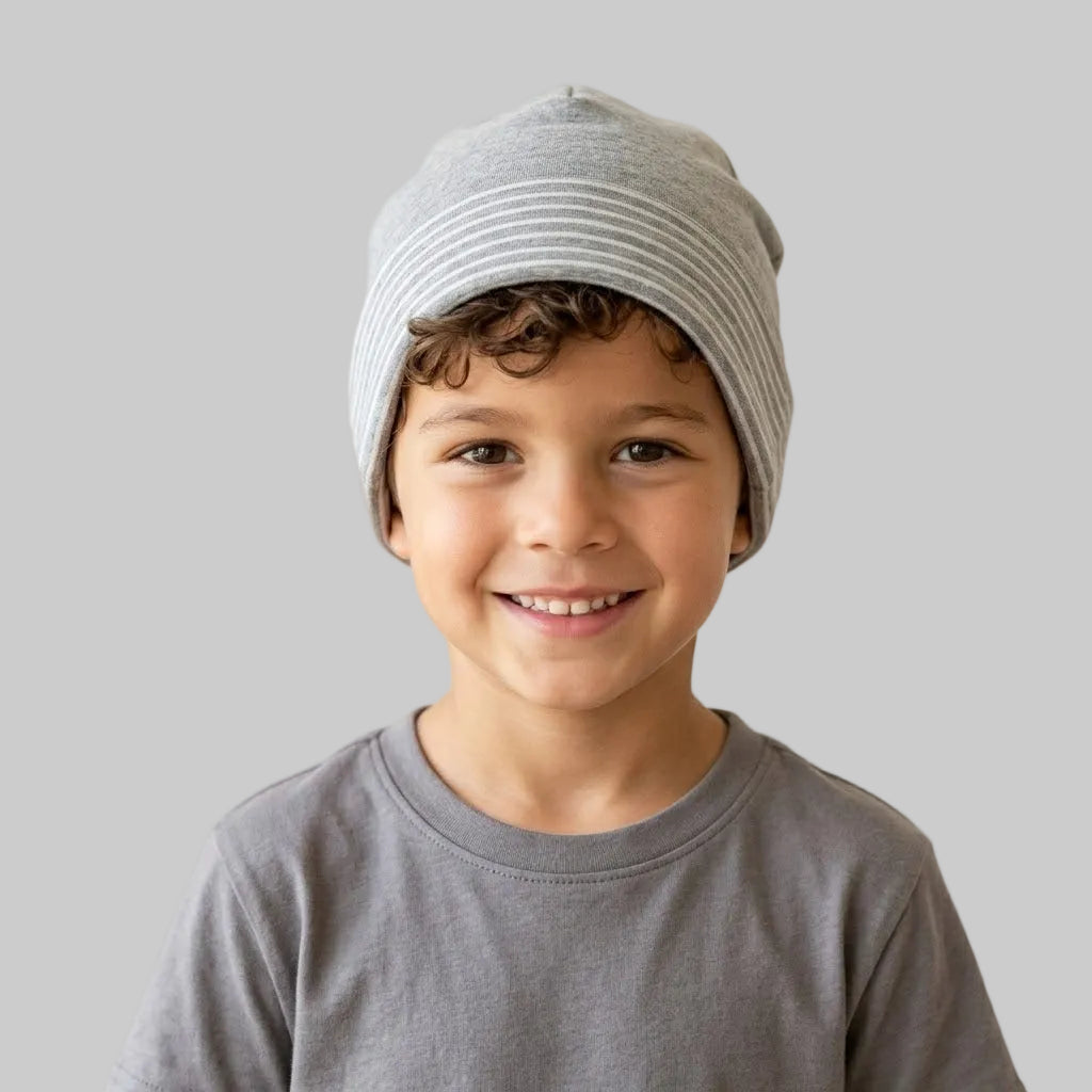 Basic Striped Fleece Ice Cap (Model 02)