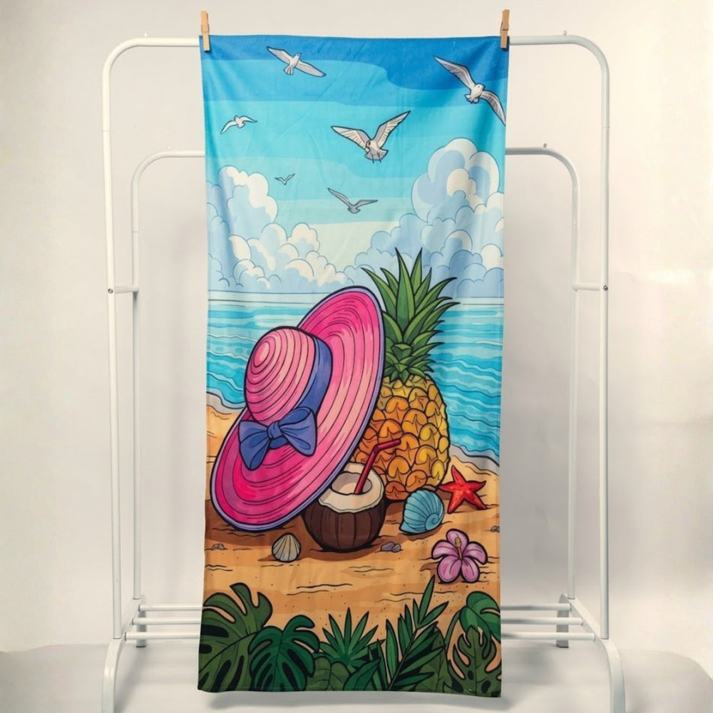 Summer Mood Microfiber Beach Towel