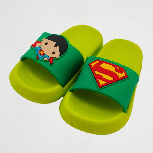 Superman Mint Green/Green Slides